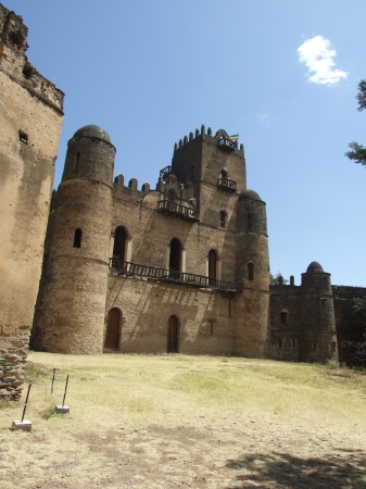 Zdjęcie z Etiopii - pierwszy pałac