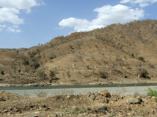 Zdjęcie z Etiopii - za rzeką