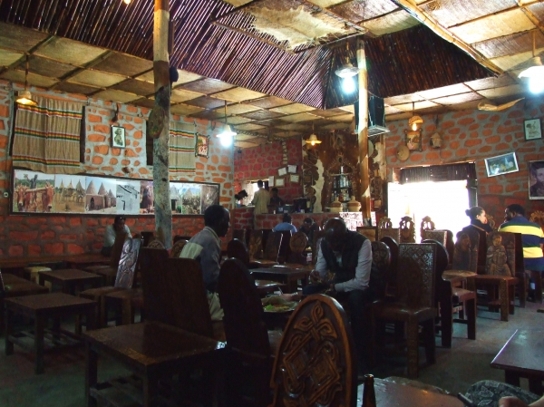 Zdjęcie z Etiopii - na lunchu