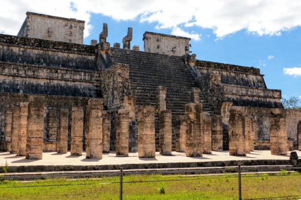 Zdjęcie z Meksyku - Świątynia Wojowników - Templo de los Guerreros