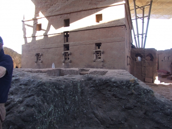 Zdjęcie z Etiopii - kościoły Lalibeli