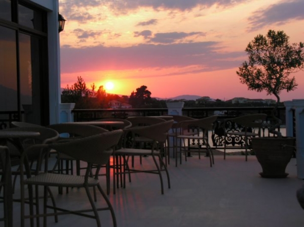 Zdjęcie z Grecji - zachód słońca