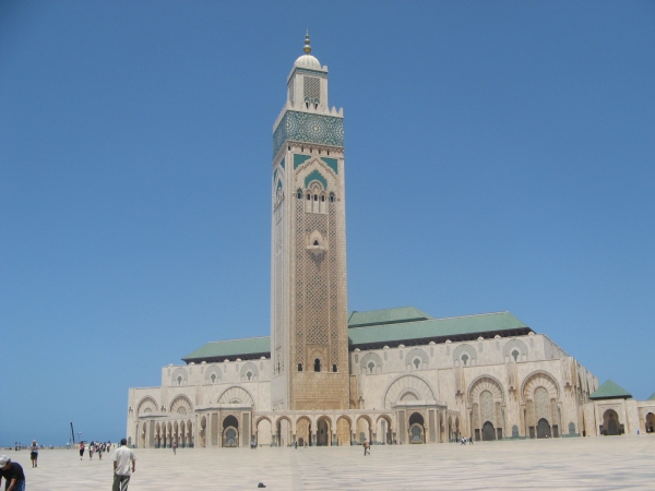 Zdjęcie z Maroka - meczet Hassana II