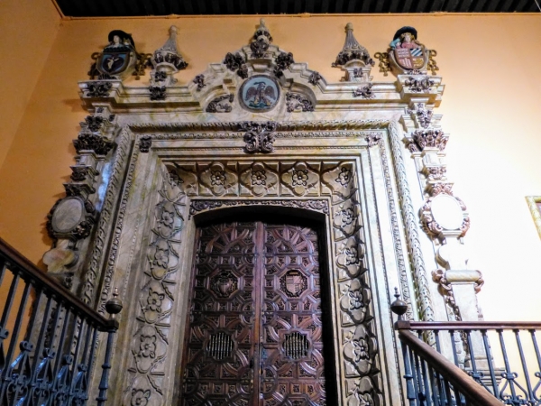 Zdjęcie z Meksyku - przepiekne drzwi... muszą być zapowiedzią tego co jest w środku...