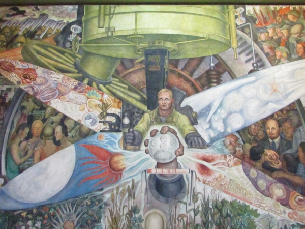 Zdjęcie z Meksyku - a tutaj ten słynny mural  z Leninem 😜
