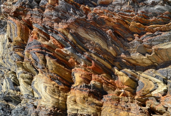 Zdjęcie z Australii - Kolorowe skaly z ktorych slynie Second Valley