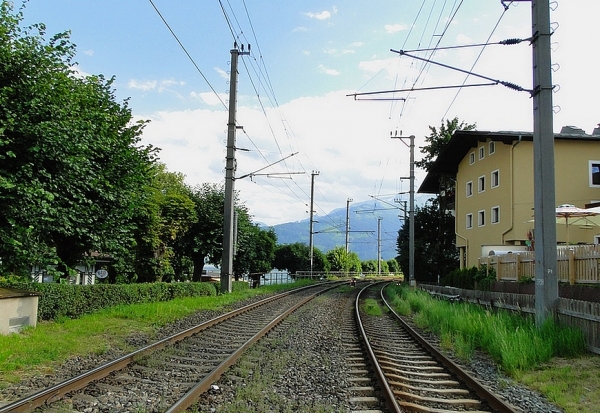Zdjęcie z Austrii - Do Zell am See można dojechać pociągiem, ale my, oczywiście podróżowaliśmy autem :)