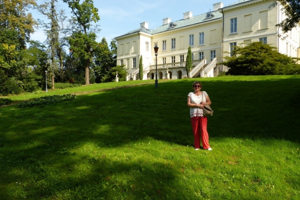 Zdjęcie z Polski - posssdrofionka z pałacu Hrabiny Walewskiej