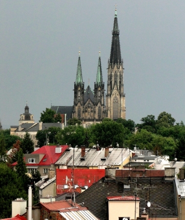 Zdjęcie z Czech - Od tej katedry zamierzaliśmy rozpocząć nasze zwiedzanie Ołomuńca.
