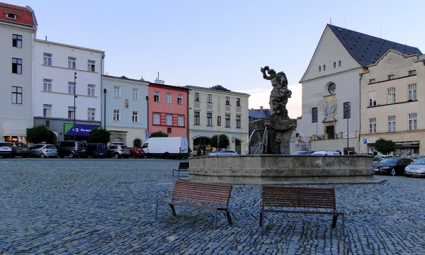 Zdjęcie z Czech - To kolejna z barokowych fontann Olomuńca - fontanna Jowisza.