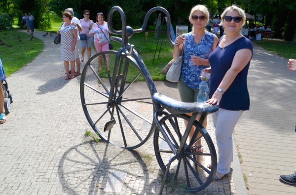 Zdjęcie z Polski - Przy pomniku roweru :)