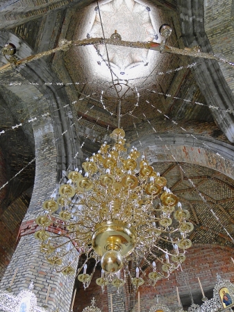 Zdjęcie z Polski - Wnętrze cerkwi sprzed lat.
