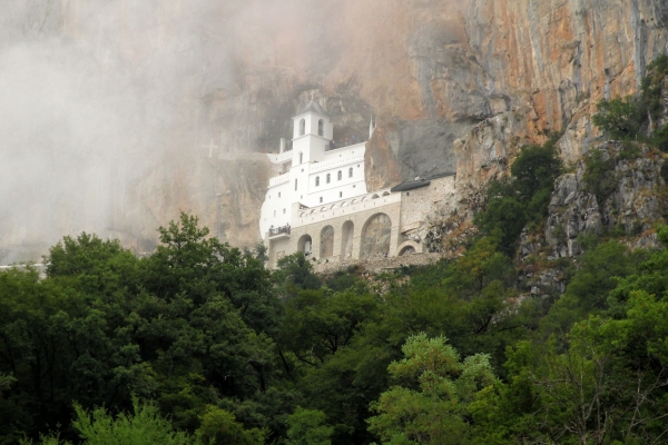 Zdjęcie z Czarnogóry - monastyr Ostrog