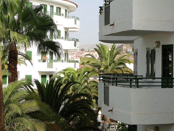 Zdjęcie z Hiszpanii - Widok z balkonu.