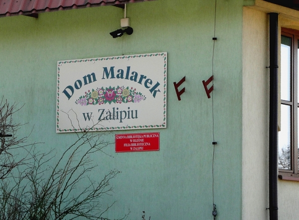 Zdjęcie z Polski - W Zalipiu w pierwszej kolejności udaliśmy się do Domu Malarek.