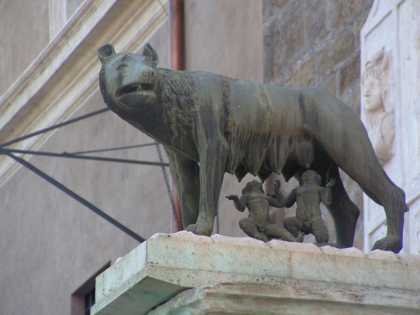 Zdjęcie z Włoch - Romulus i Remus