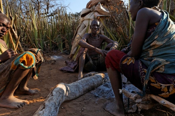 Zdjęcie z Tanzanii - Plemię buszmenów