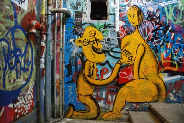 Zdjęcie z Niemiec - Graffiti w Zapata