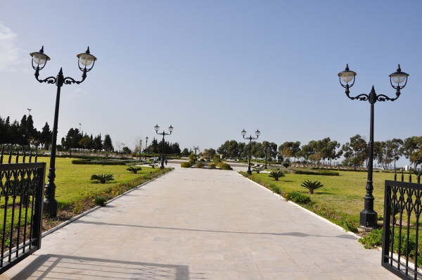 Zdjęcie z Tunezji - Ogrody przy Meczecie