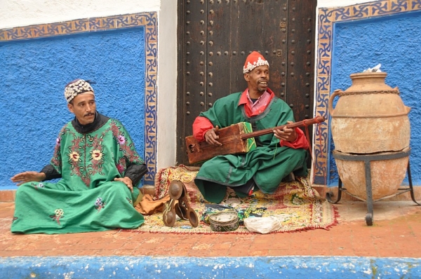 Zdjęcie z Maroka - Muzykanci w Rabacie