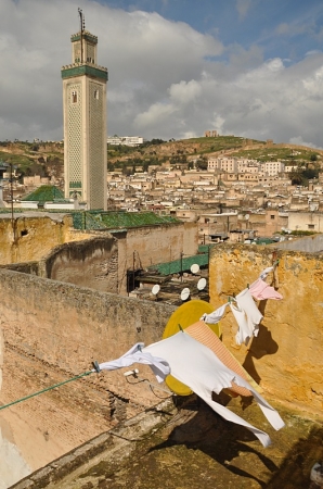 Zdjęcie z Maroka - Widok na dachy Fezu