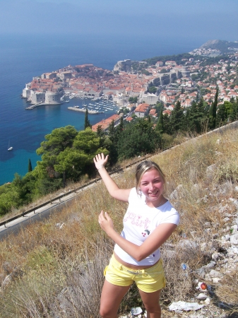 Zdjęcie z Chorwacji - Widok na Dubrovnik