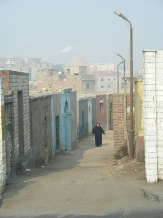 Zdjęcie z Egiptu - miasto "umarłych"