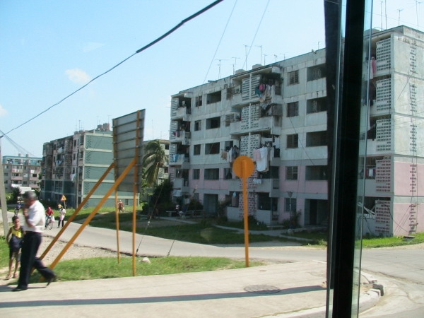 Zdjęcie z Kuby - charakterystyczne domy 