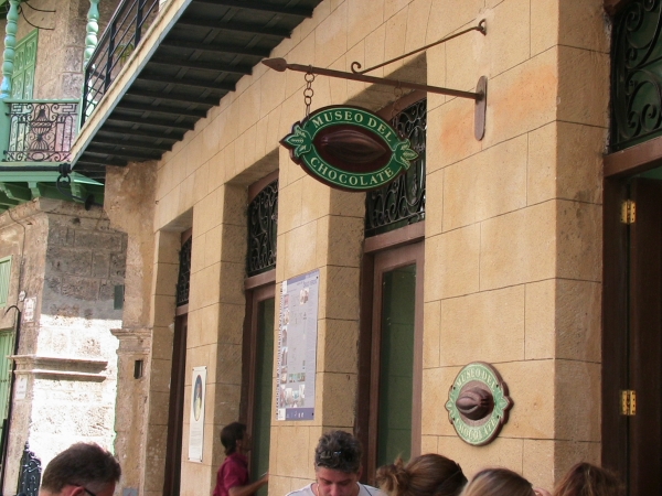 Zdjęcie z Kuby - Muzeum Czekolady