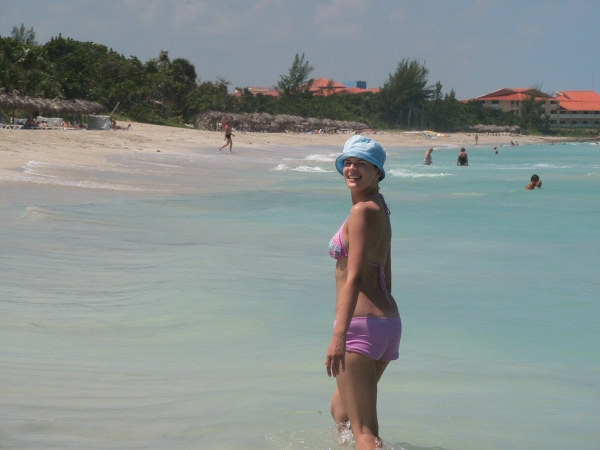 Zdjęcie z Kuby - plaża w Varadero