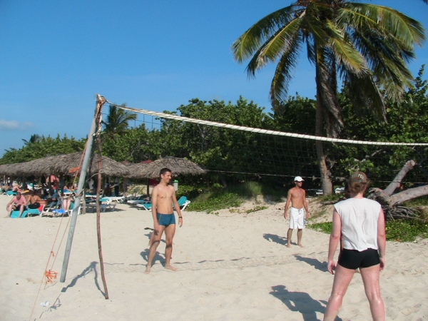 Zdjęcie z Kuby - siatkówka plażowa 