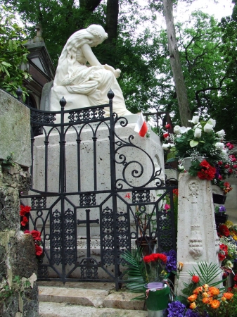 Zdjęcie z Francji - grób Fryderyka Chopina