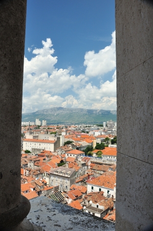 Zdjęcie z Chorwacji - panorama na Split