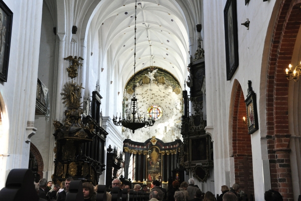 Zdjęcie z Polski - Wnętrze Katedry w Oliwie