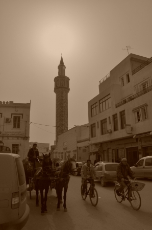 Zdjęcie z Tunezji - Plac przed meczetem