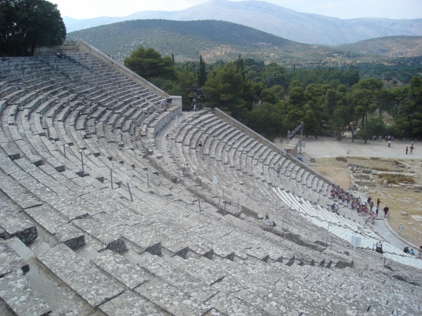 Zdjęcie z Grecji - Teatr w Epidauros