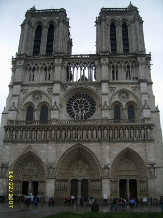 Zdjęcie z Francji - Katedra Notre Damme