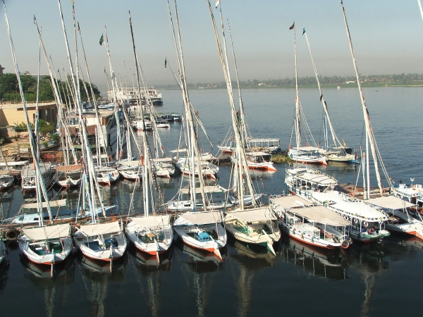 Zdjęcie z Egiptu - Marina na Nilu