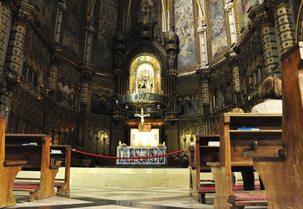 Zdjęcie z Hiszpanii - Wnętrze klasztoru