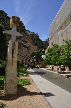 Zdjęcie z Hiszpanii - przed klasztorem