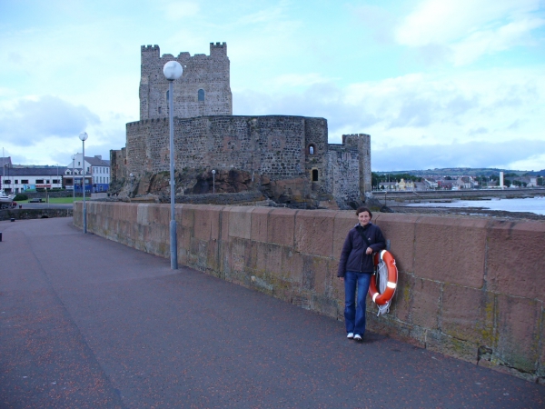 Zdjęcie z Wielkiej Brytanii - zamek w Carrickfergus