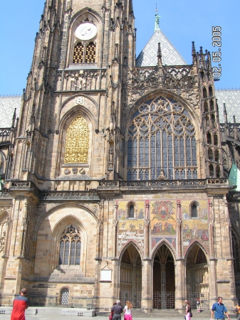 Zdjęcie z Czech - Katedra św. Wita, Wacława
