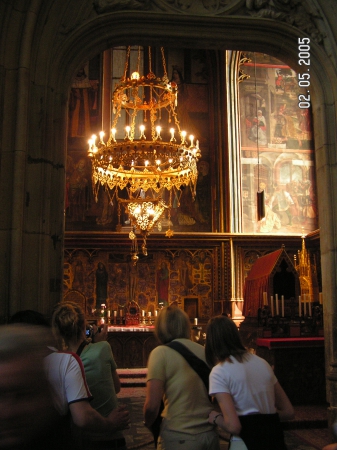 Zdjęcie z Czech - Ołtarz boczny w Katedrze 
