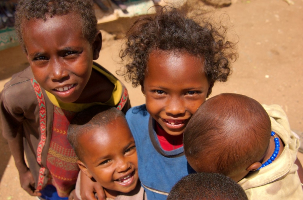Zdjęcie z Etiopii - Dzieciaki z Harar