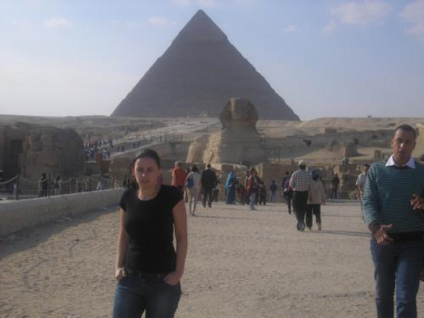 Zdjęcie z Egiptu - Wiało