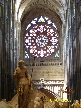 Zdjęcie z Czech - Wnętrze Katedry św. Wita