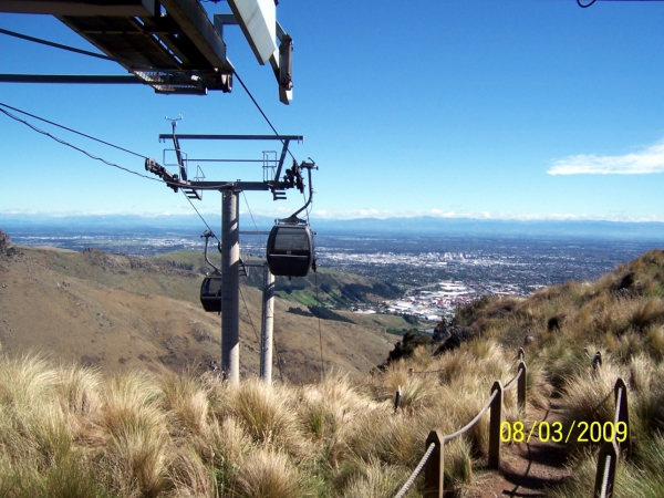 Zdjęcie z Nowej Zelandii - Kolejka linowa...