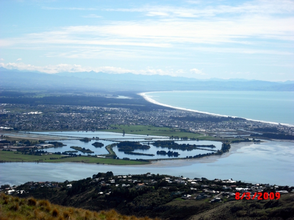 Zdjęcie z Nowej Zelandii - Zatoka Pegasus Bay...