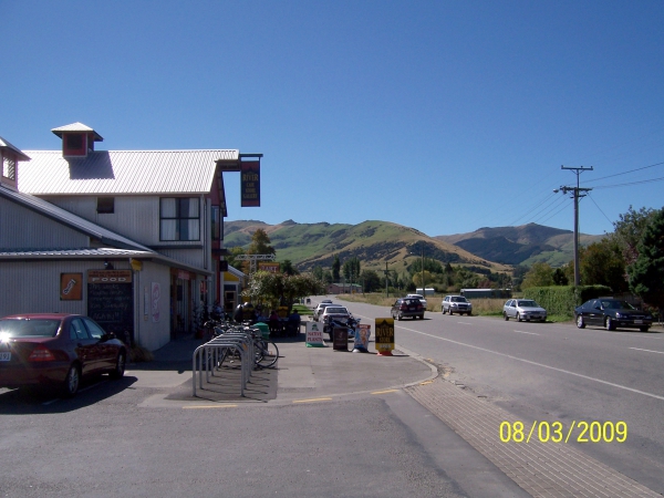 Zdjęcie z Nowej Zelandii - Typowe miasteczko...
