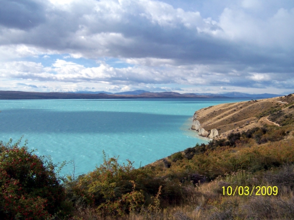 Zdjęcie z Nowej Zelandii - Jezioro Lake Tekapo...